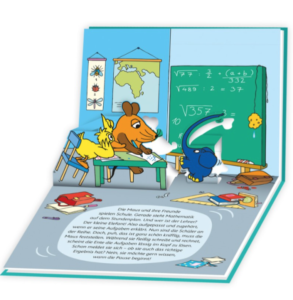 Die Maus- Mini-Pop-up-Buch